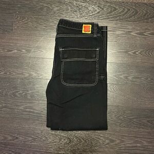 - BLACK BAGGIE EMPYRE JEANS•SIZE 30•SKATER•ALTERNATIVE•GRUNGE.
